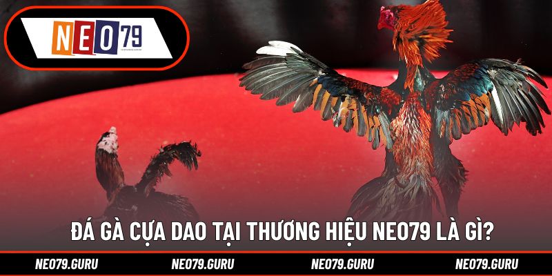 Đá Gà Cựa Dao - Kinh Nghiệm Đánh Kèo Bất Bại Cực Đã 1 Đá gà cựa dao tại thương hiệu Neo79 là gì?